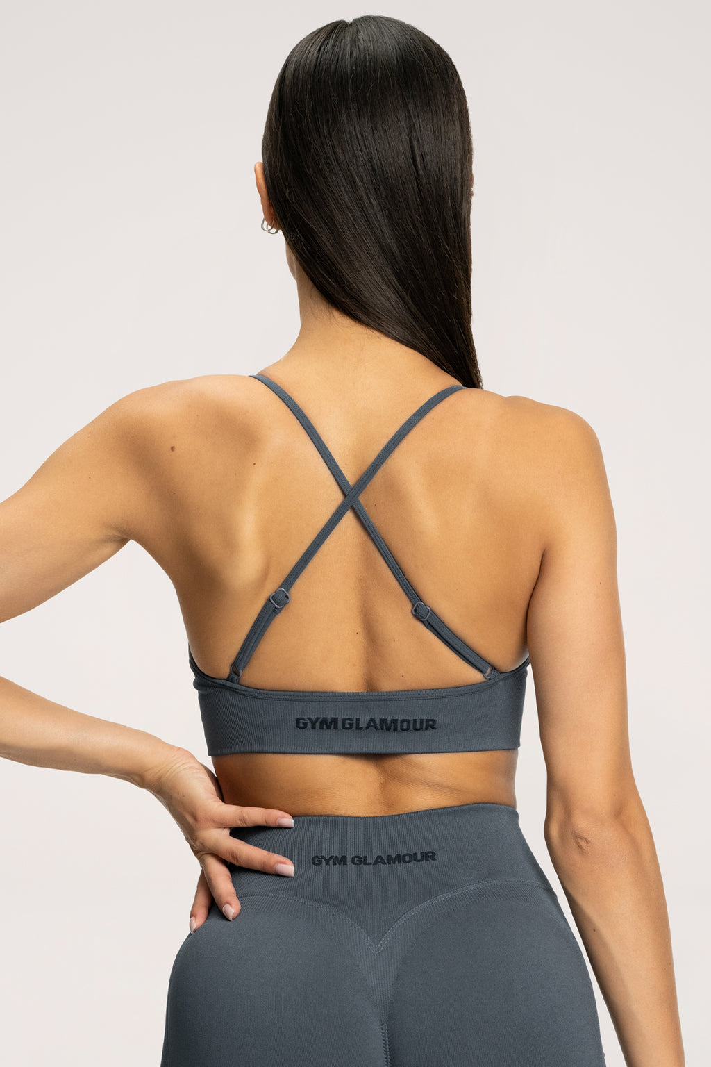 Bra with deep neckline moonlight