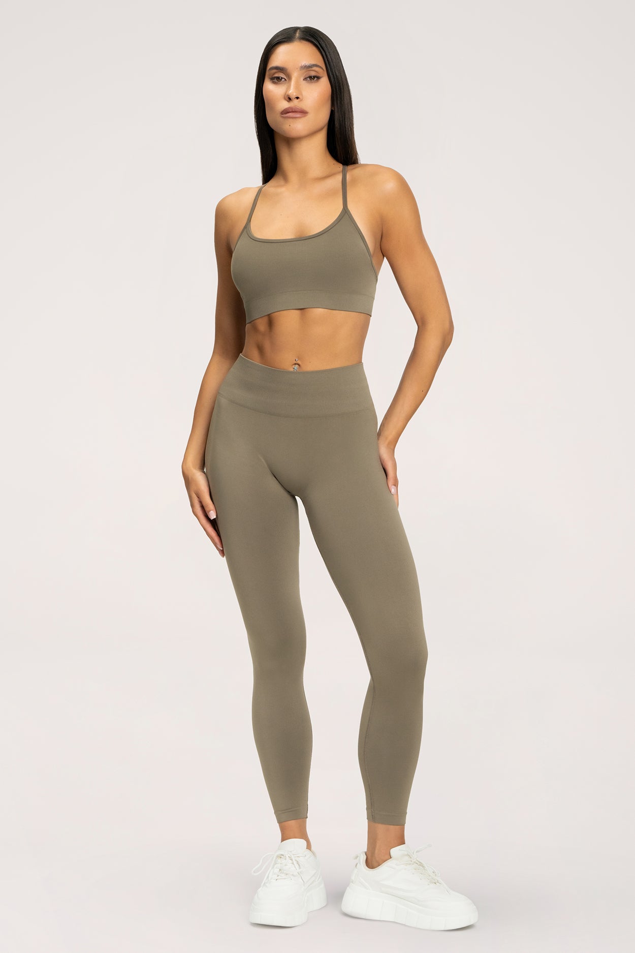 Leggings second skin nougat