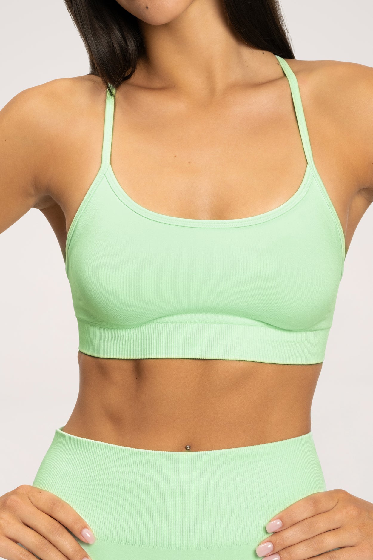 Bra second skin long mint