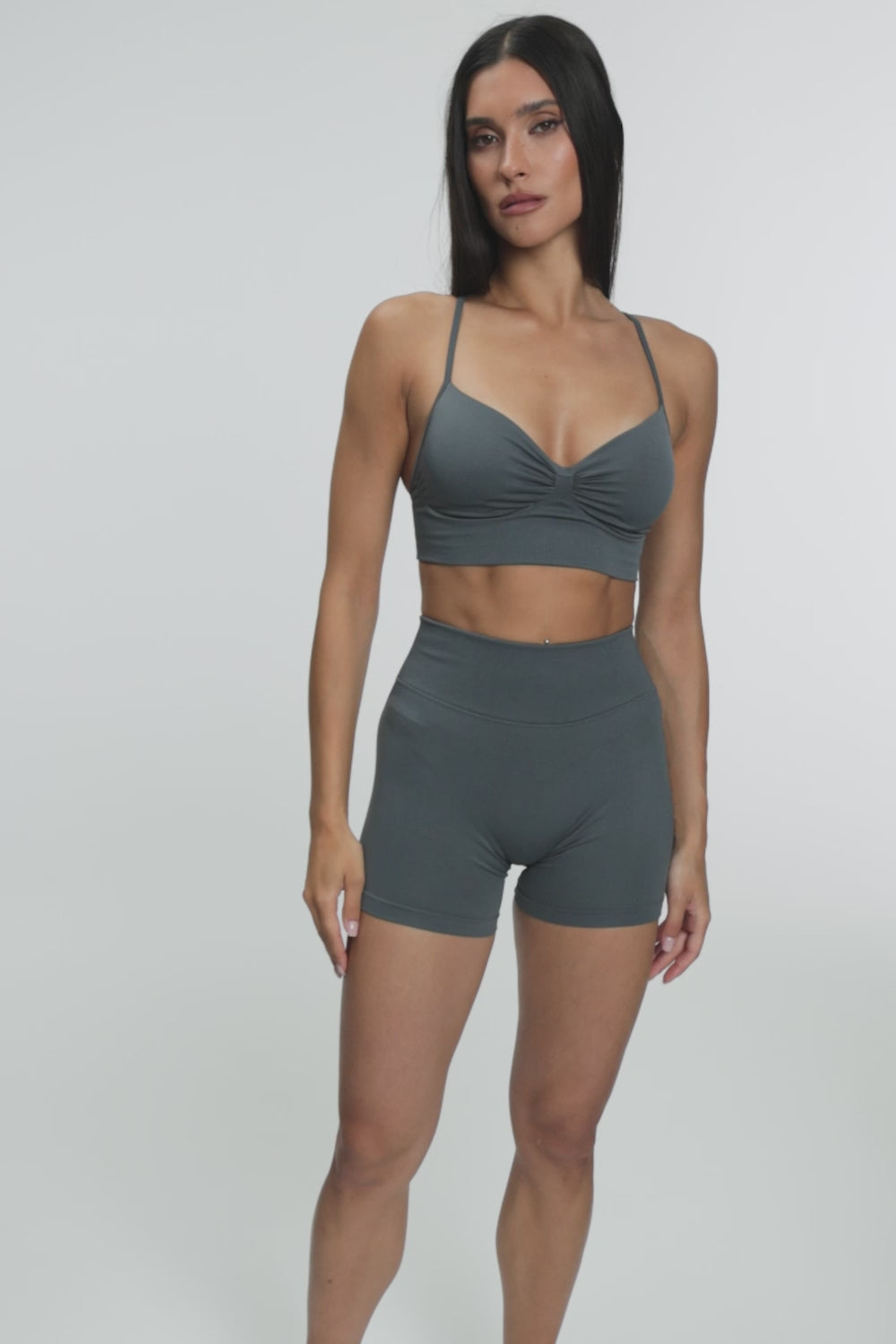 Bra with deep neckline moonlight